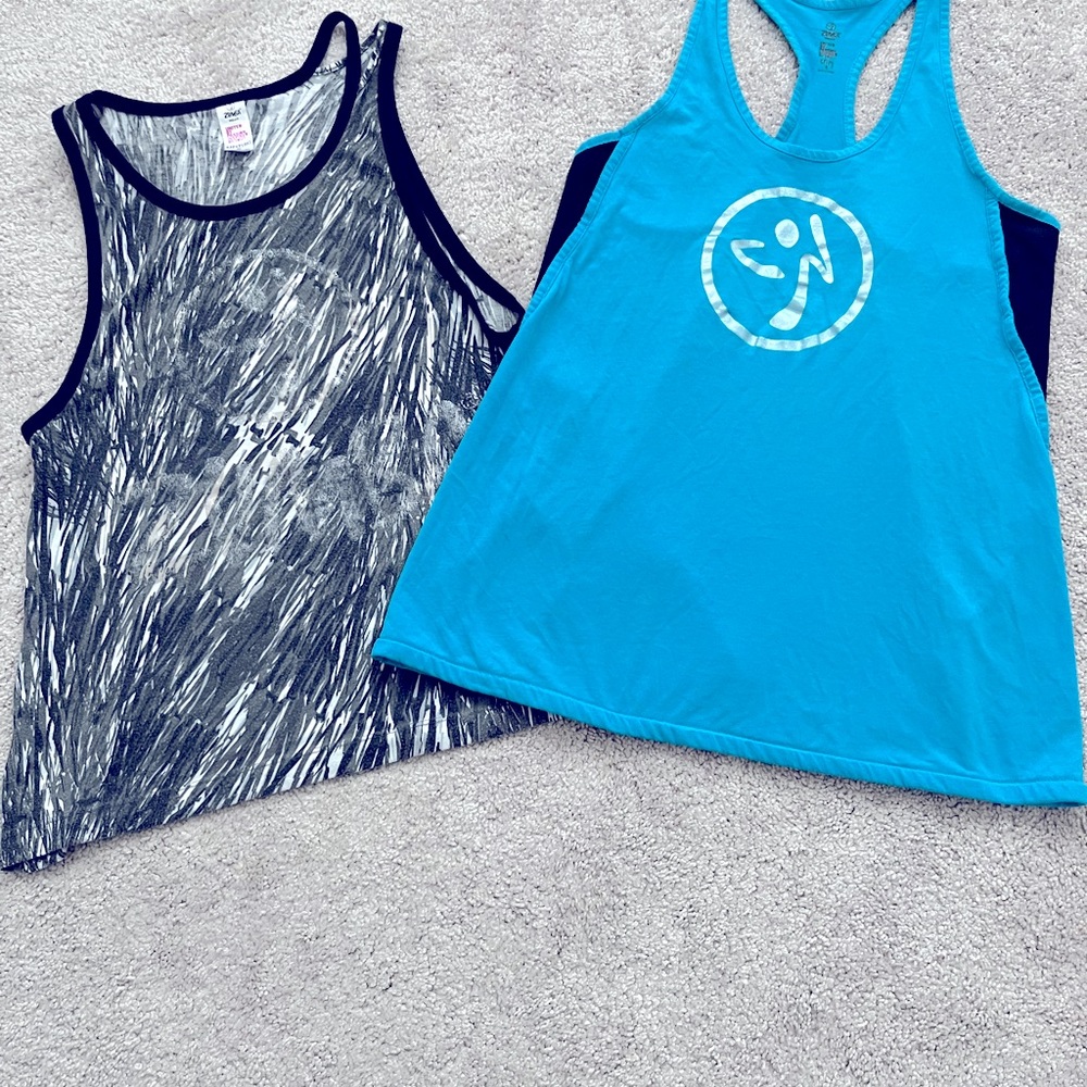 2 ZUMBA TANK TOPS